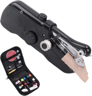 Mini handheld naaimachine - wit