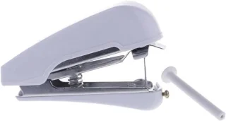 Mini handnaaimachine 10,5 cm wit