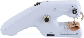 Mini handnaaimachine 24 cm wit