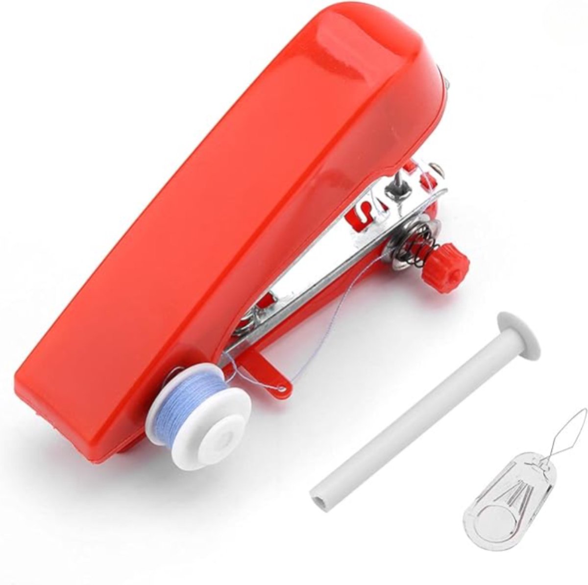 De Mini Handnaaimachine Draadloos Handheld Compact in één oogopslag