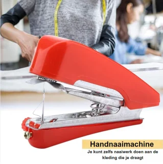 Mini Handnaaimachine Draadloos Handheld Compact