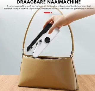 Mini Handnaaimachine - Draagbare Elektrische Naaimachine