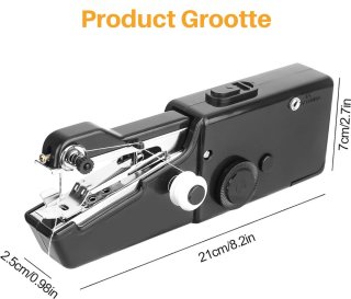 Wat vinden we goed aan de Mini Handnaaimachine - Naaimachine Set