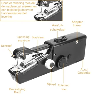 Mini Handnaaimachine - Naaimachine Set