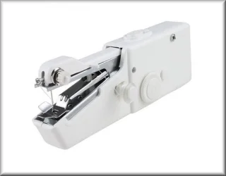 Mini handnaaimachine op batterijen
