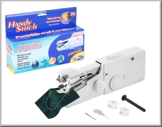 Mini handnaaimachine op batterijen