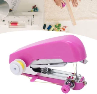 Mini handnaaimachine - paars