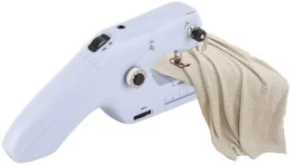 Mini handnaaimachine reisnaaimachine wit 24 cm