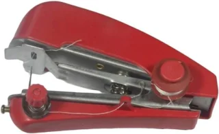 Mini handnaaimachine - rood