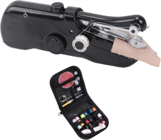Mini handnaaimachine - wit