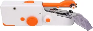 Mini handnaaimachine wit