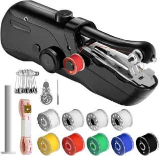Mini handnaaimachine - Zwart