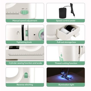 Wat vinden we goed aan de Mini huishoudnaaimachine