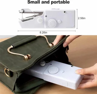 Mini naaimachine - 21 cm - one color