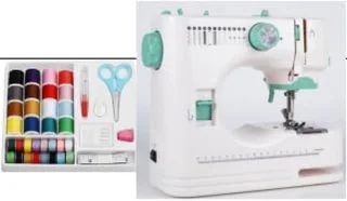 Mini naaimachine, 26 cm, wit