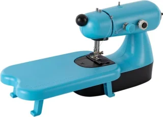 Mini naaimachine - blauw