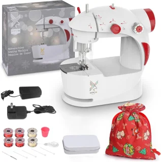 Mini Naaimachine Compact Beginnersmodel met Accessoires