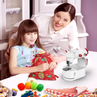 Mini Naaimachine Compact Beginnersmodel met Accessoires