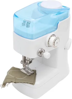 Mini naaimachine - draagbaar - wit