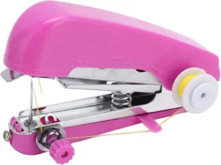 Mini naaimachine handmachine wit