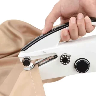 Mini Naaimachine Handnaaimachine Draadloos Compact Met Accessoires