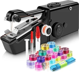 Mini-naaimachine met 33-delige set