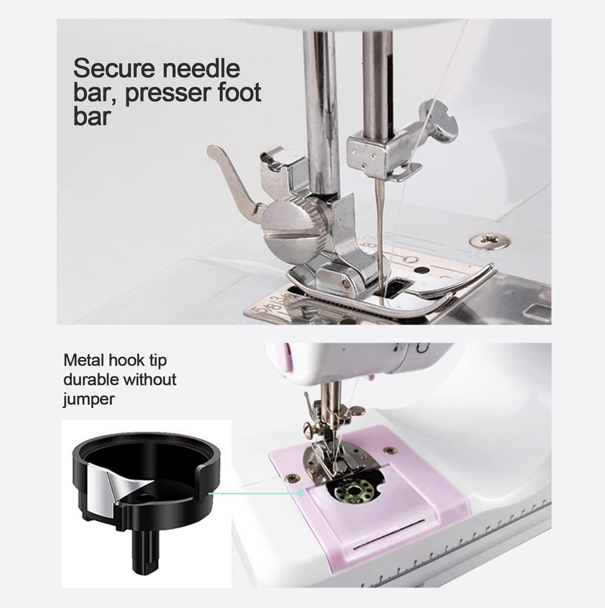Mini naaimachine multifunctioneel EU 220V