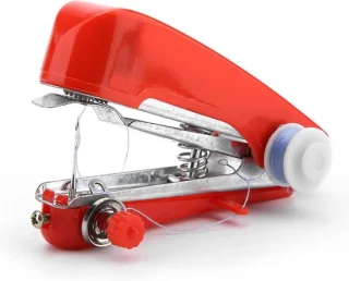 Mini naaimachine rood