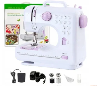 De Mini Naaimachine - Thuisnaaimachine - Wit in één oogopslag