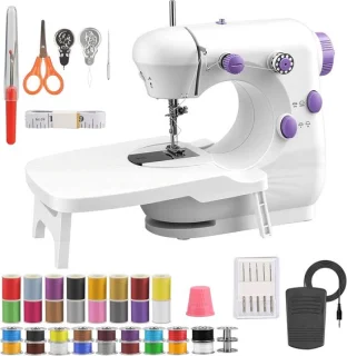 Mini-naaimachine voor beginners en kinderen