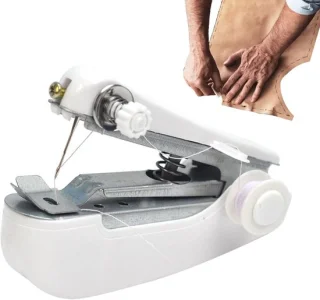 Mini naaimachine wit