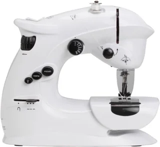 Mini naaimachine wit
