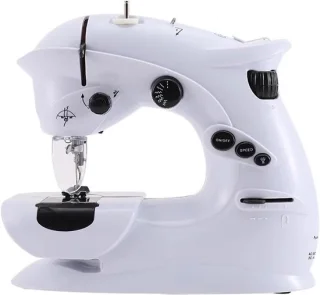 Mini naaimachine wit