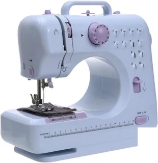 Mini naaimachine zwart