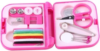 Mini Naaiset Reisnaaimachine Kit Rood