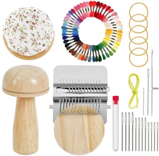 Mini stopweefgetouw - Knit Patch Kit