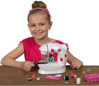 MKSS® Naaimachine Kinderen Wit Roze