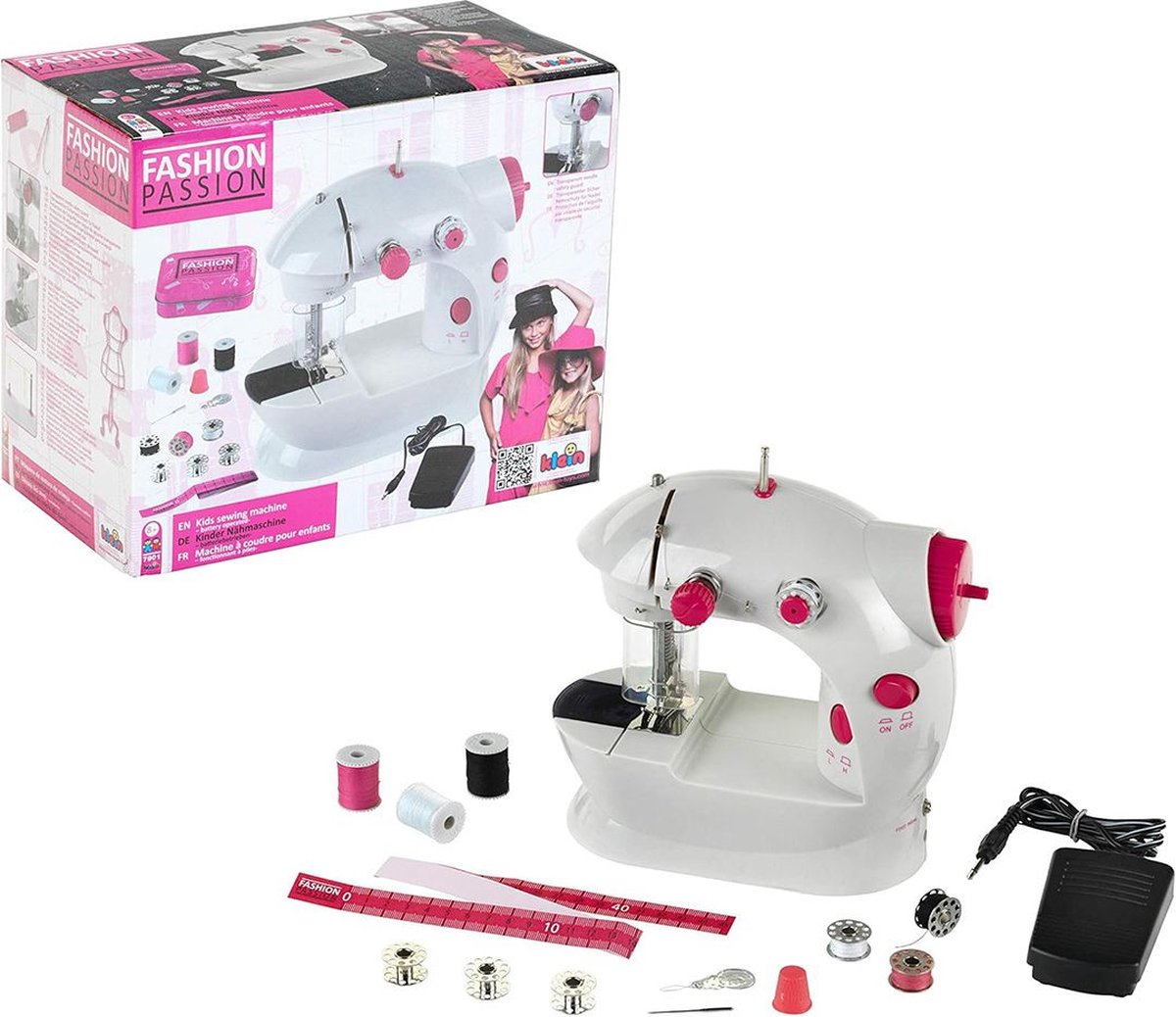 MKSS® Naaimachine Kinderen Wit Roze
