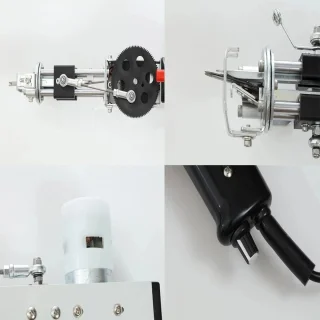 MKSS Premium Tufting Gun Borduur- en Naaimachine Zwart
