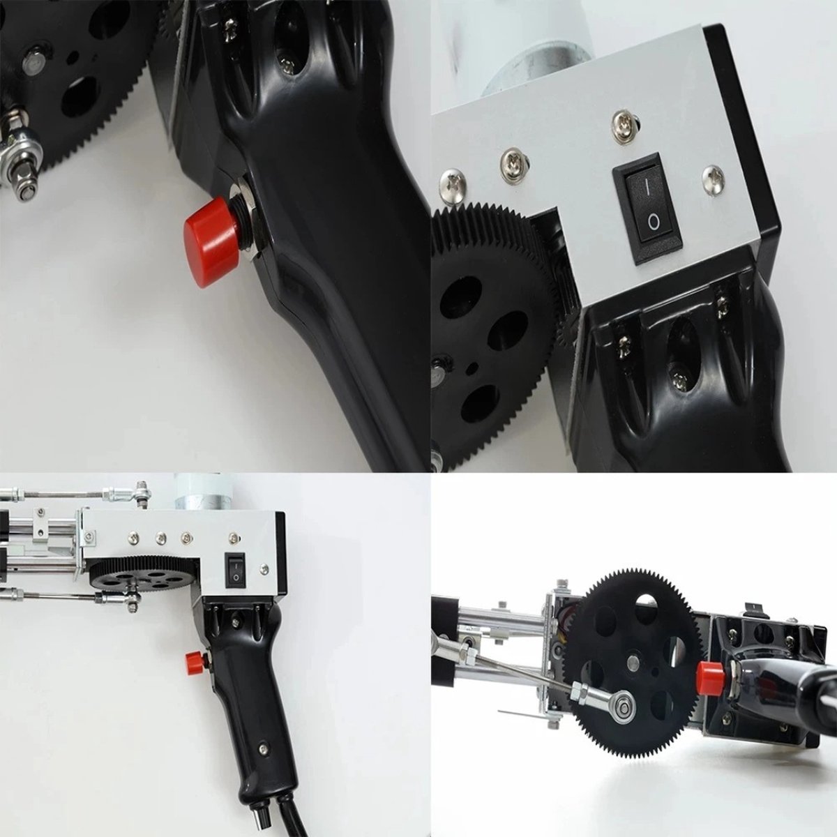 MKSS Premium Tufting Gun Borduur- en Naaimachine Zwart