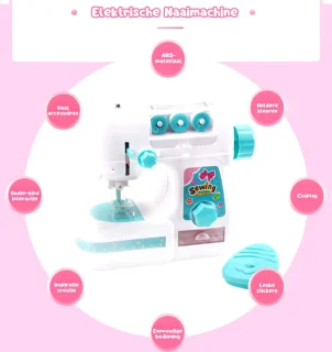 MrGoods Kindernaaimachine Lichtpaars