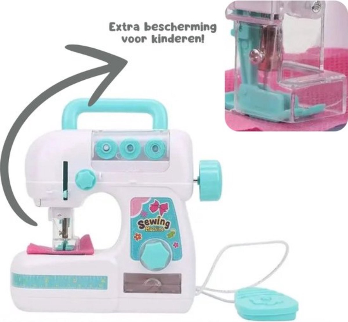MrGoods Kindernaaimachine Lichtpaars