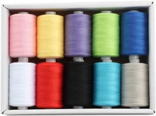 Naaidoos garen set – polyester garen – 10 verschillende kleuren