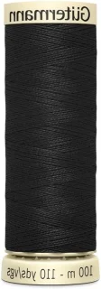 Naaidraad polyester 100 meter zwart
