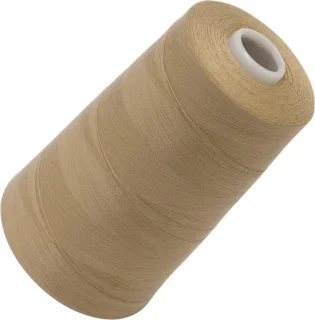 Naaigaren Conus polyester donker beige