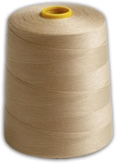 Naaigaren hand- en machinegaren polyamide 9000 meter beige
