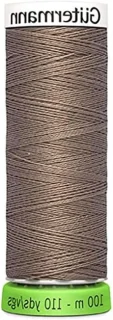 Naaigaren polyester 100 meter bruin