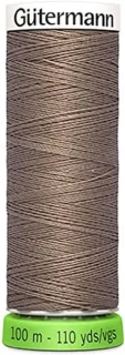 Naaigaren polyester - 100 meter - bruin