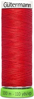 Naaigaren polyester 100 meter rood