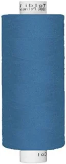 Naaigaren Polyester 1000 m Blauw